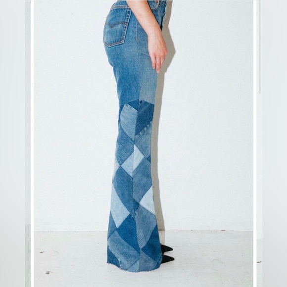 Patchwork Flare Jean - Picture 2 of 7